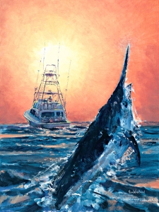 Marlin Blues by Kim Weiland